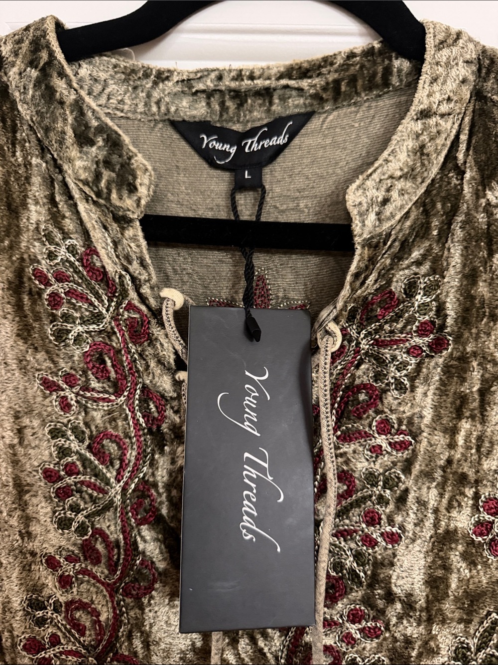 Vibrant Patchwork Floral Boho Dress - Picture 2 of 6